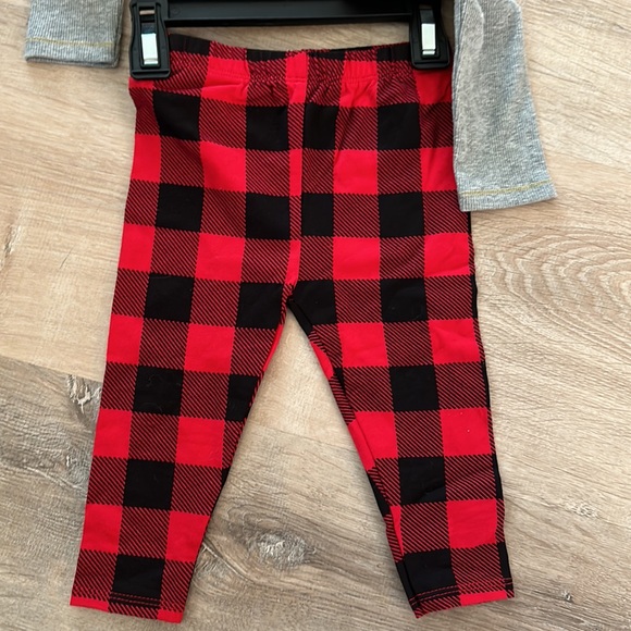 NWT Mud Pie 3-6 Month Christmas Baby Outfit - Picture 3 of 7